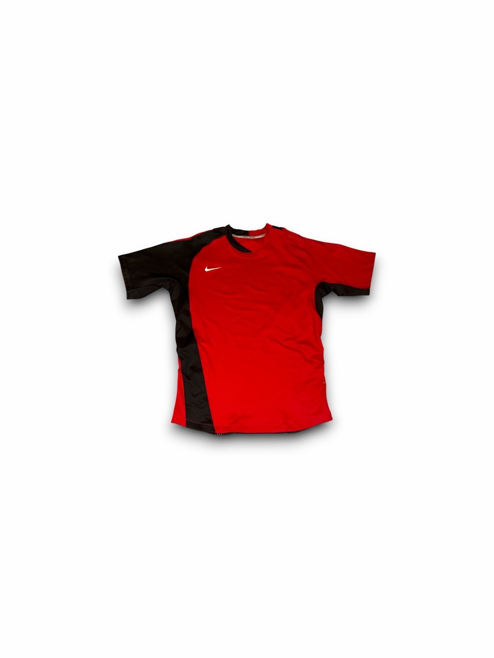 Vintage Nike Air Rugby Shirt Mens 2XL Red Black Color block Jersey